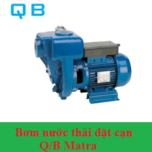 Bơm nước thải đặt cạn Matra Q.B